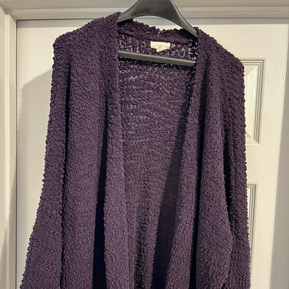 Cupid Deep Purple Knit Top
